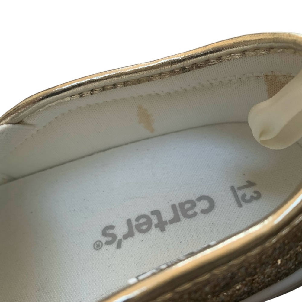 Carter's Girls Metallic Slip-On Shoes Size 13 (Little Girl) - Picture 5 of 10